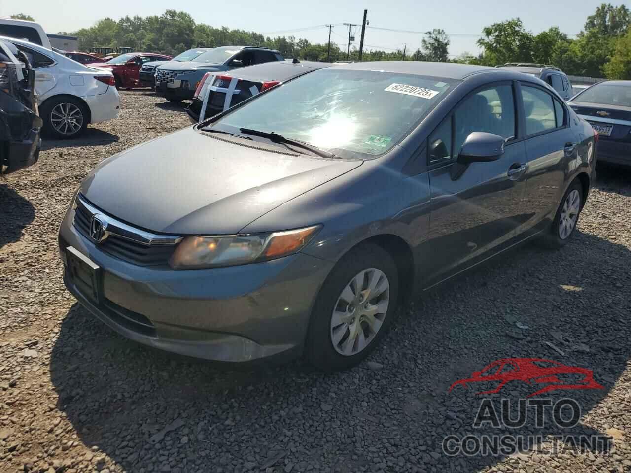 HONDA CIVIC 2012 - 19XFB2F5XCE328279
