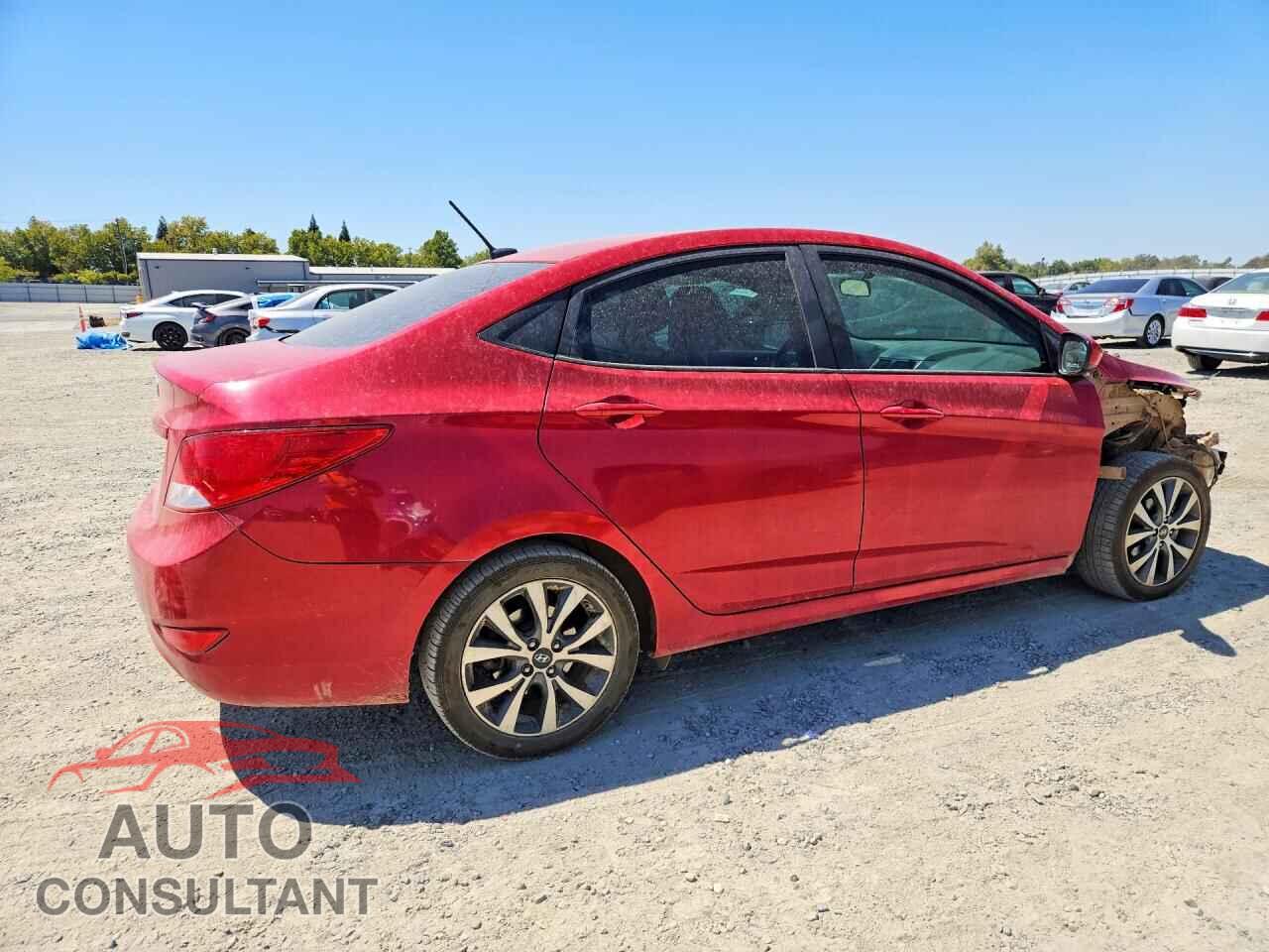 HYUNDAI ACCENT 2017 - KMHCT4AE8HU349526