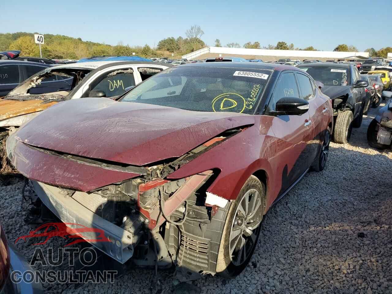 NISSAN MAXIMA 2017 - 1N4AA6AP1HC448313
