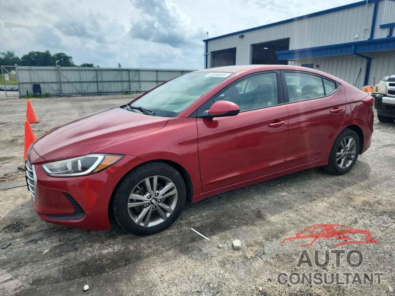 HYUNDAI ELANTRA 2017 - KMHD84LF3HU191334