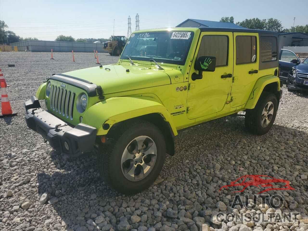 JEEP WRANGLER 2017 - 1C4BJWEG2HL533220