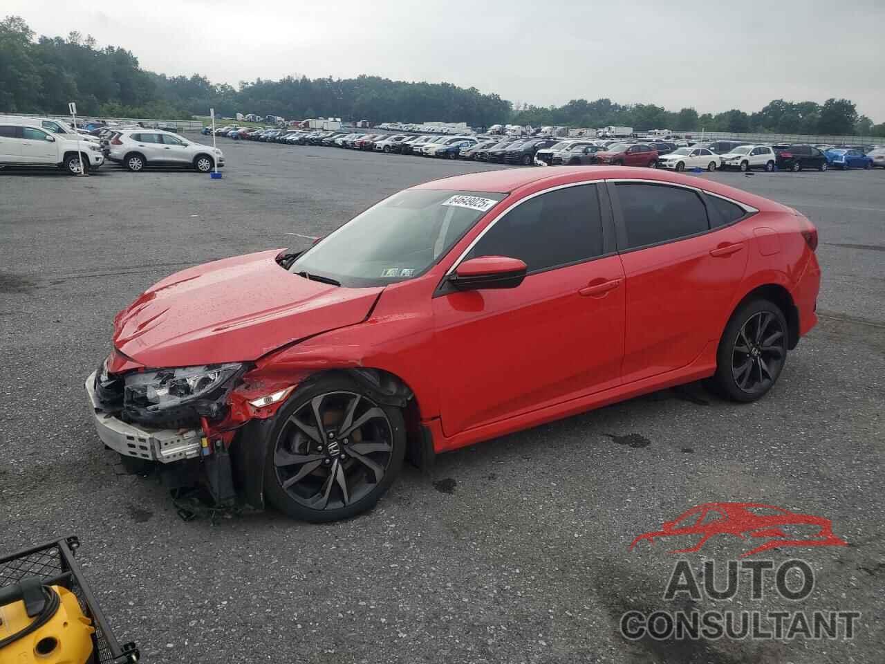 HONDA CIVIC 2019 - 2HGFC2F85KH558775