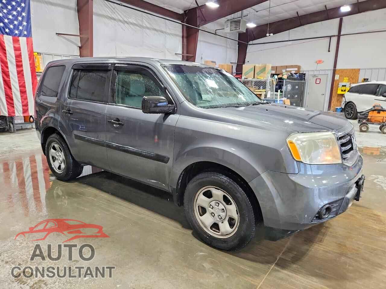 HONDA PILOT 2013 - 5FNYF4H20DB036745