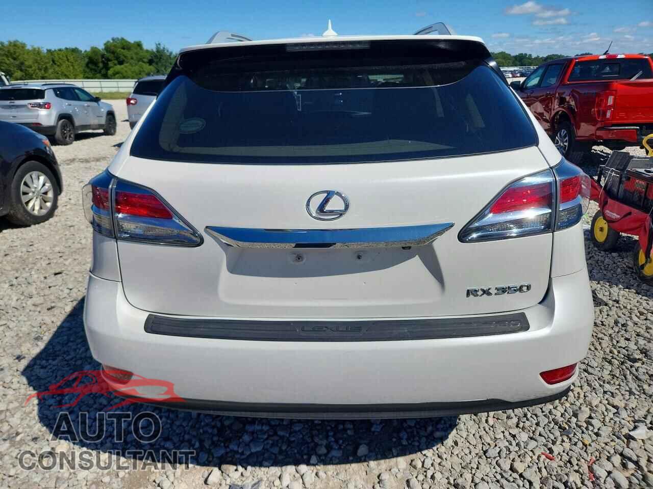 LEXUS RX350 2013 - 2T2BK1BA6DC209541