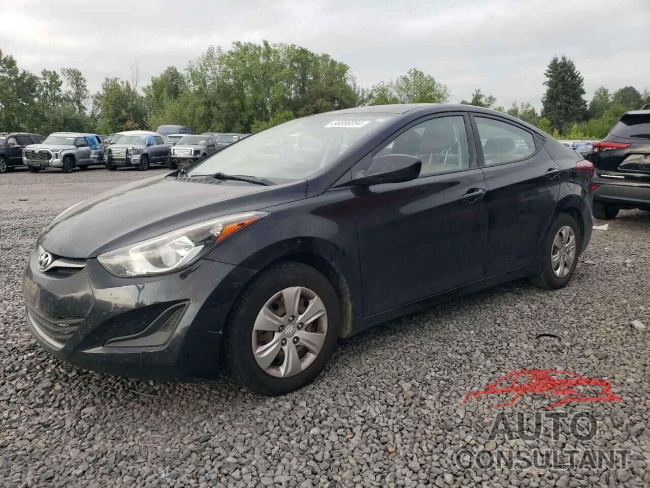 HYUNDAI ELANTRA 2016 - KMHDH4AE6GU646007