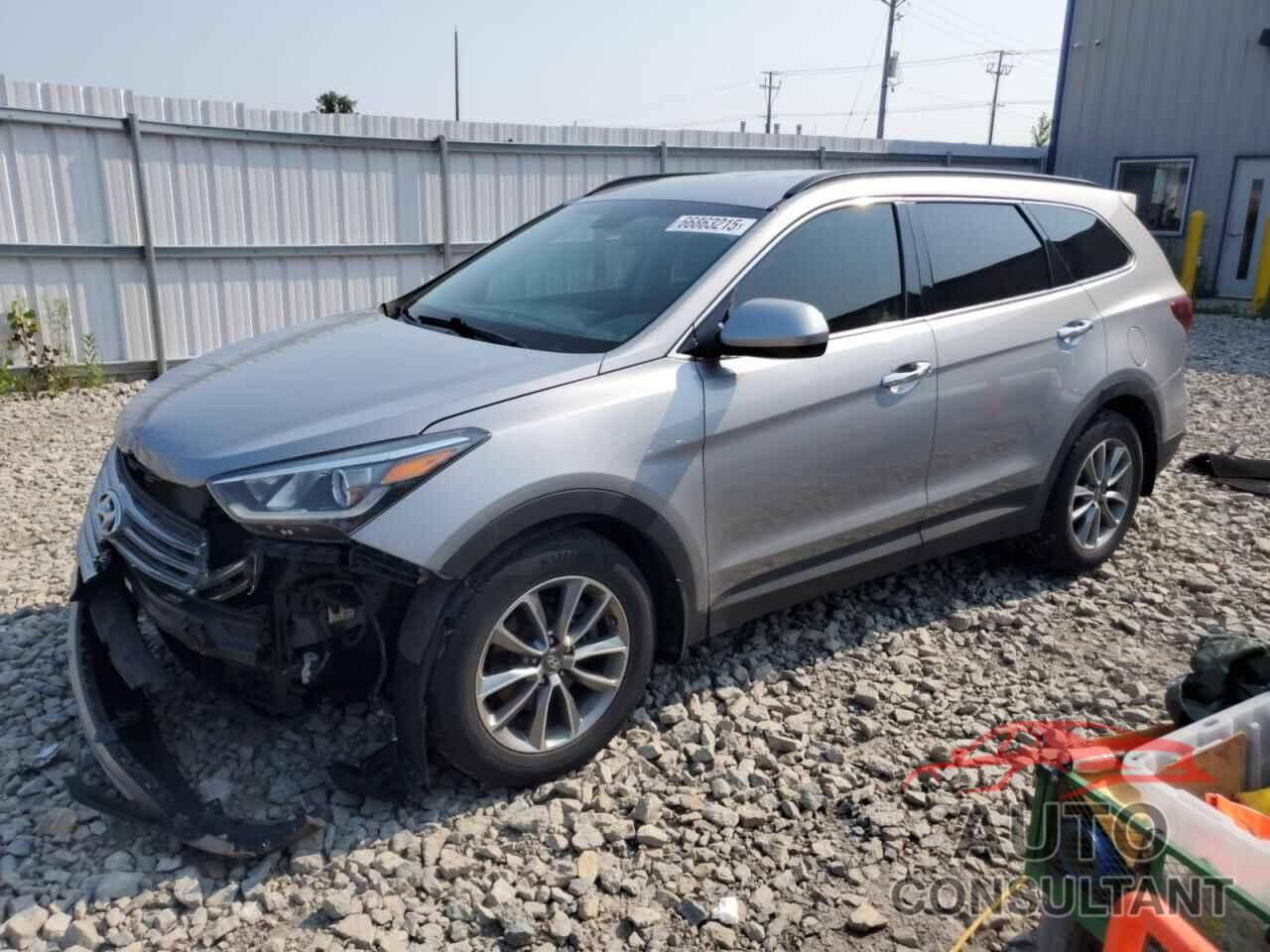 HYUNDAI SANTA FE 2018 - KM8SM4HF2JU265859
