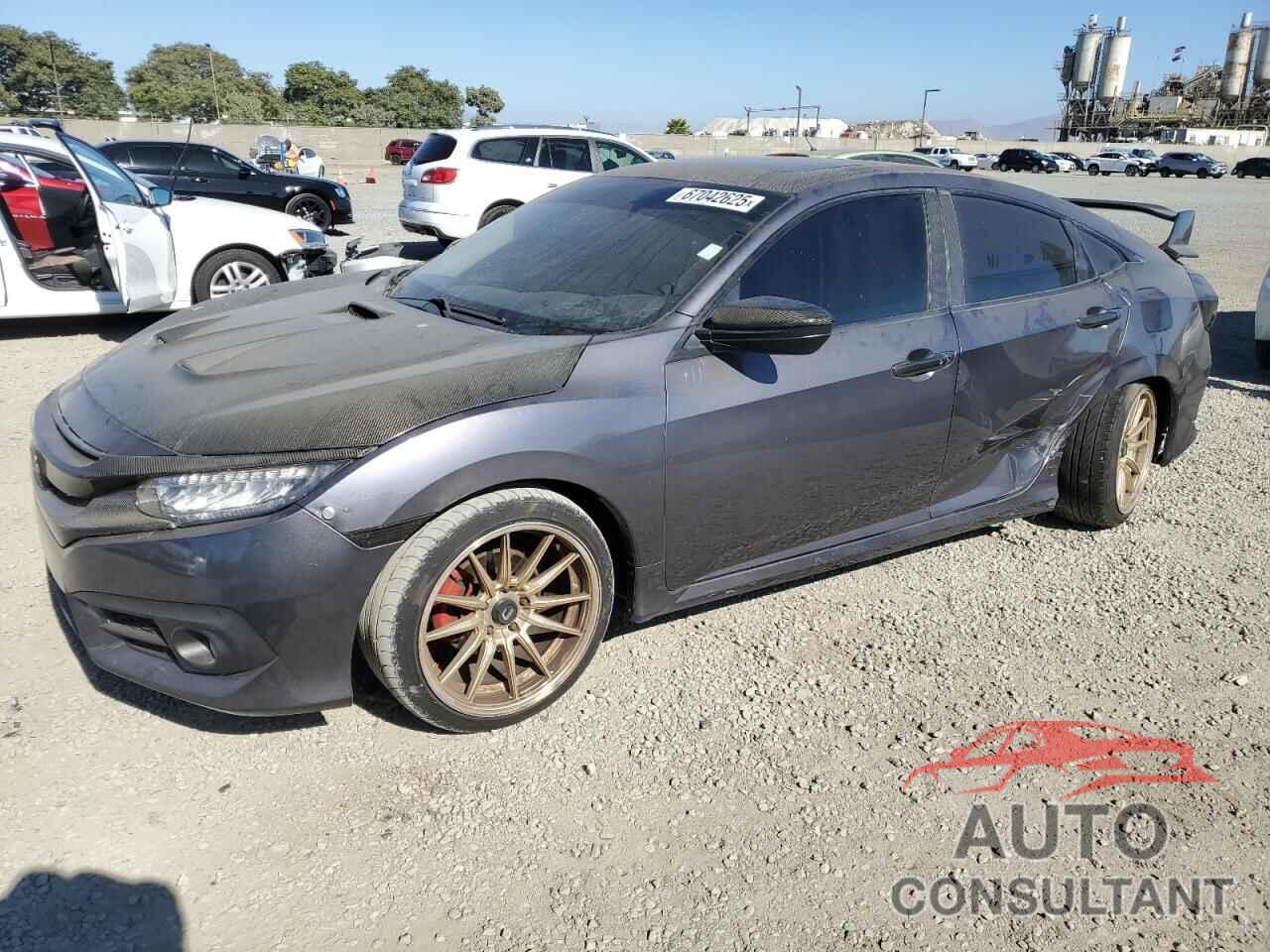 HONDA CIVIC 2017 - 2HGFC2F71HH572253