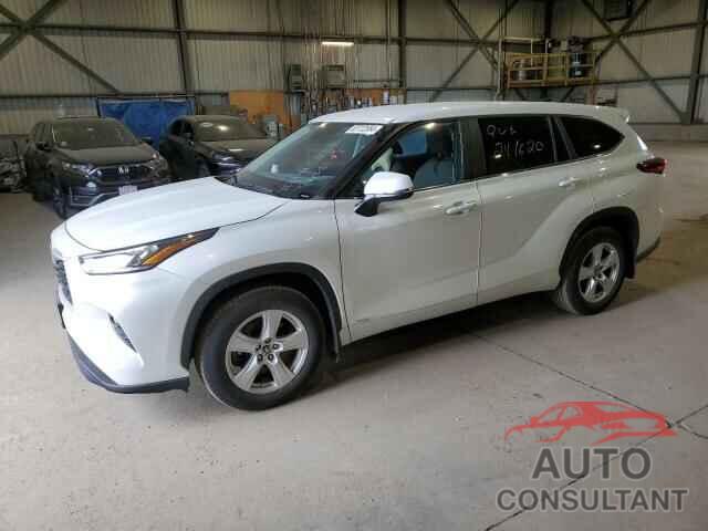 TOYOTA HIGHLANDER 2023 - 5TDBBRCH5PS569572