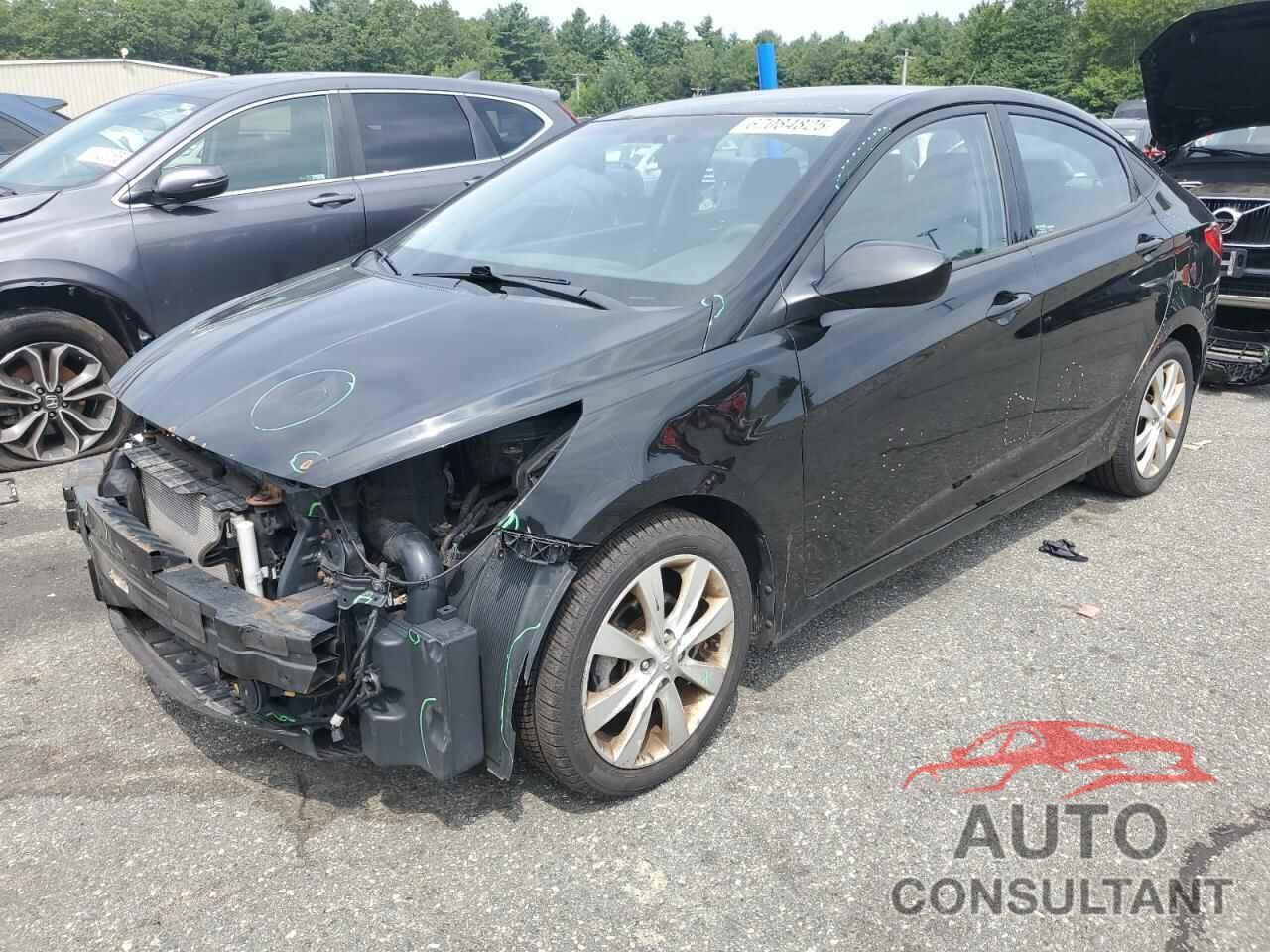 HYUNDAI ACCENT 2014 - KMHCU4AE4EU628917