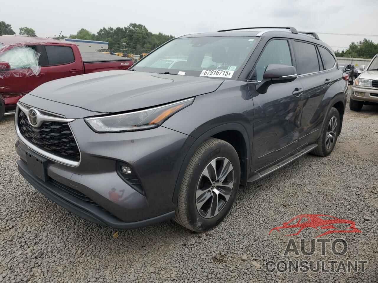 TOYOTA HIGHLANDER 2021 - 5TDHZRBH1MS556305