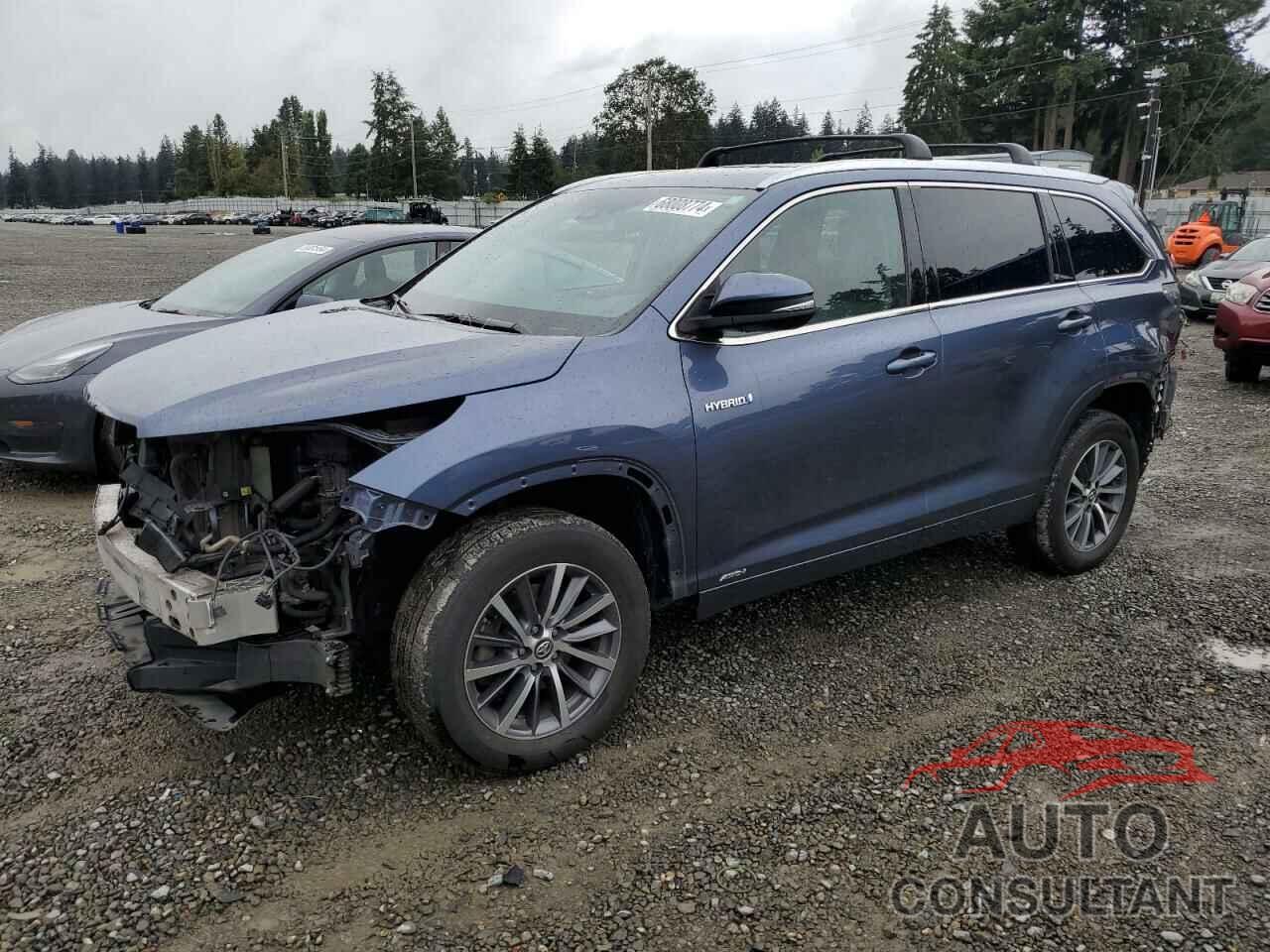 TOYOTA HIGHLANDER 2017 - 5TDJGRFH2HS025993