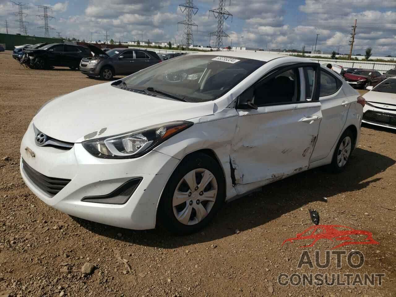 HYUNDAI ELANTRA 2016 - 5NPDH4AE8GH745071