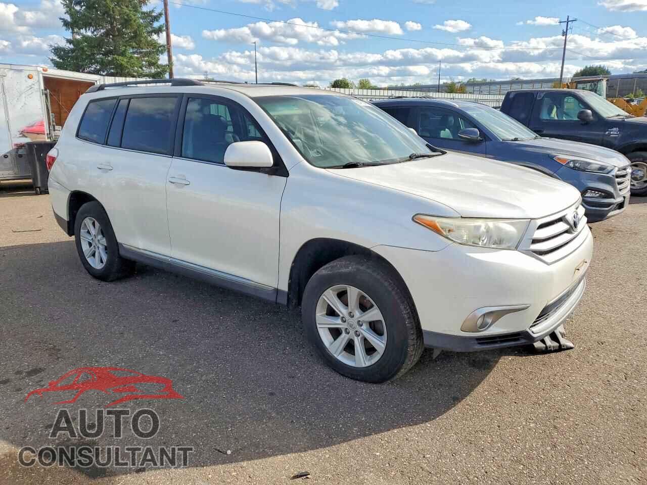 TOYOTA HIGHLANDER 2012 - 5TDZA3EH6CS026978