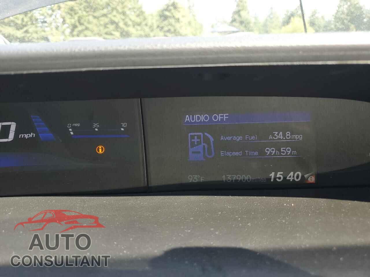 HONDA CIVIC 2015 - 2HGFB2F80FH554433