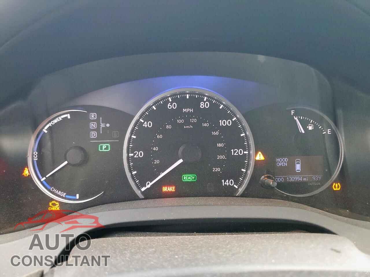 LEXUS CT 200 2013 - JTHKD5BH8D2143266