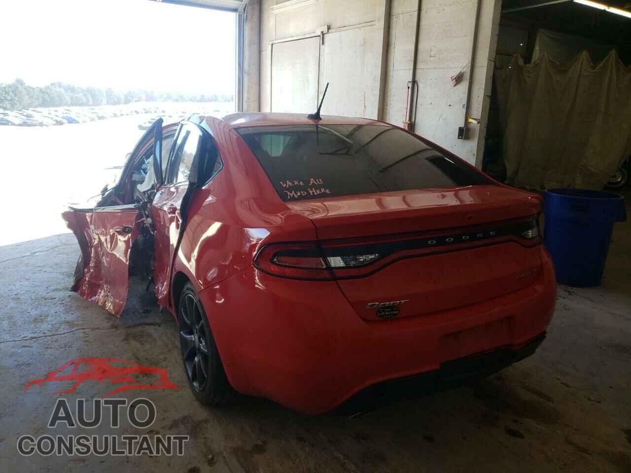 DODGE DART 2016 - 1C3CDFBB6GD728870