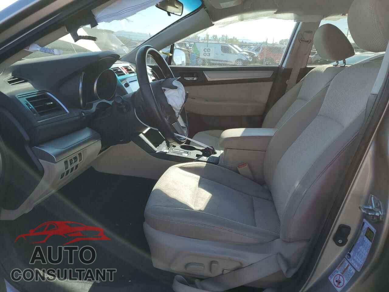 SUBARU OUTBACK 2015 - 4S4BSACCXF3345506