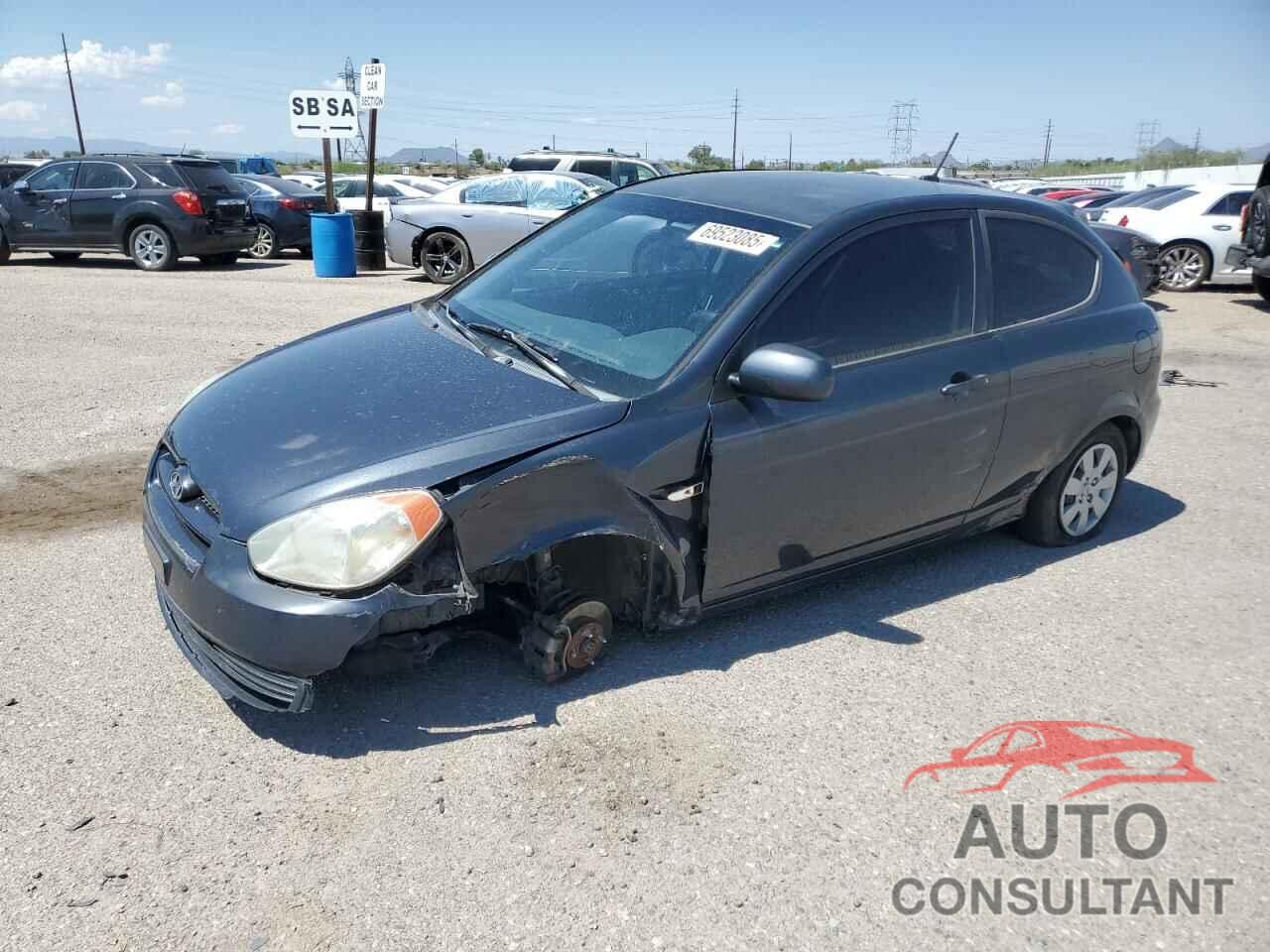 HYUNDAI ACCENT 2010 - KMHCM3AC0AU152281