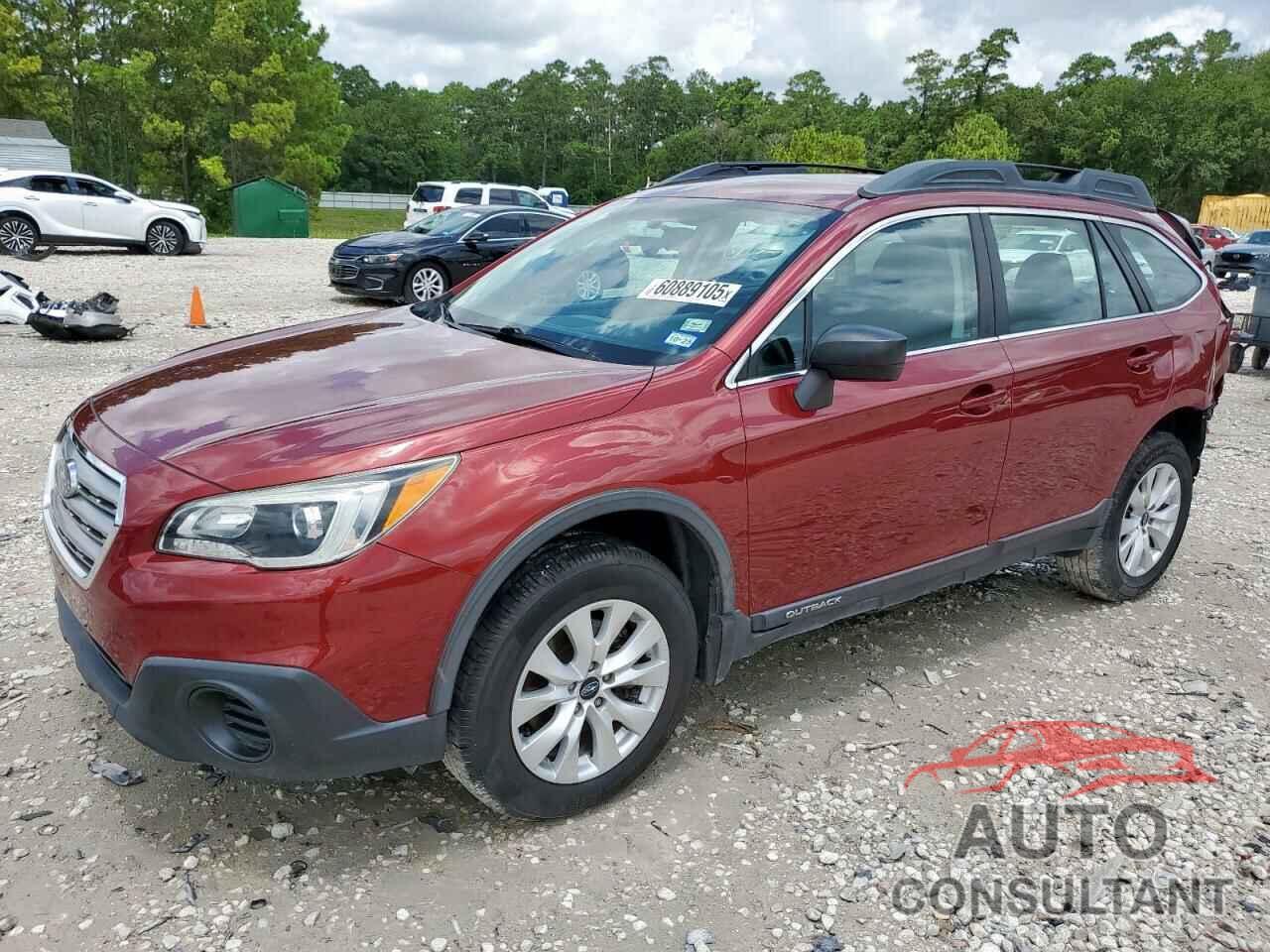 SUBARU OUTBACK 2016 - 4S4BSBAC7G3234812