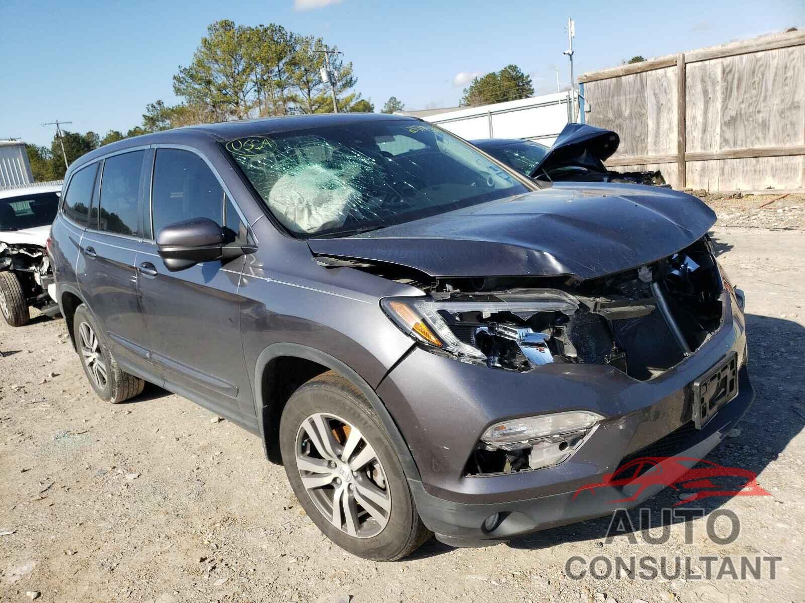 HONDA PILOT 2017 - 5FNYF5H66HB002274