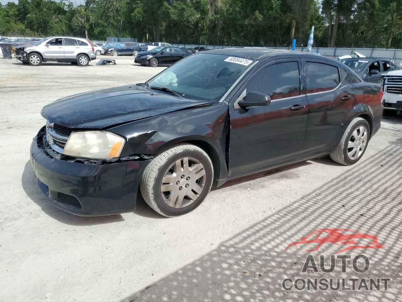 DODGE AVENGER 2013 - 1C3CDZAG1DN748836