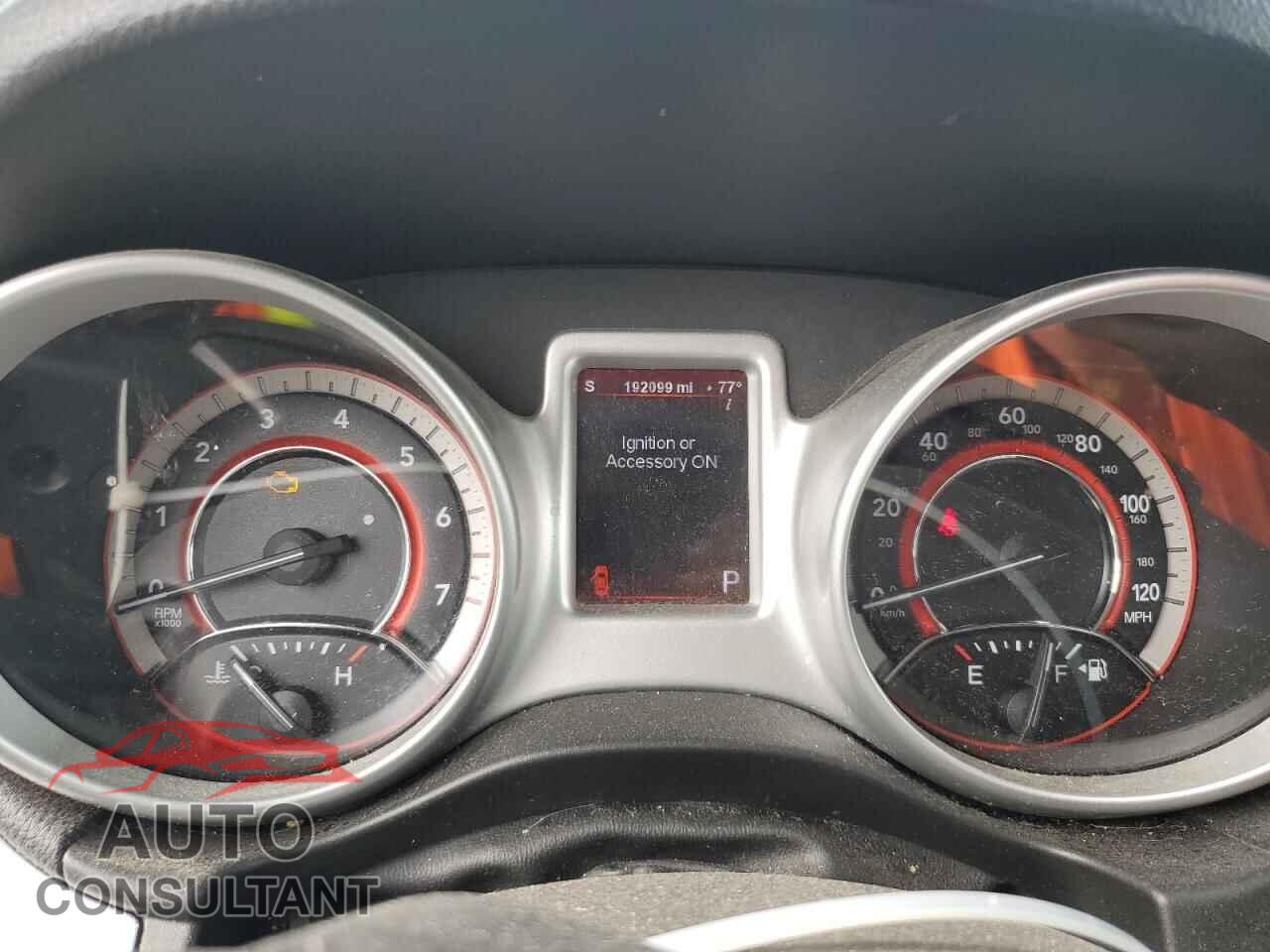 DODGE JOURNEY 2012 - 3C4PDCBG7CT307185