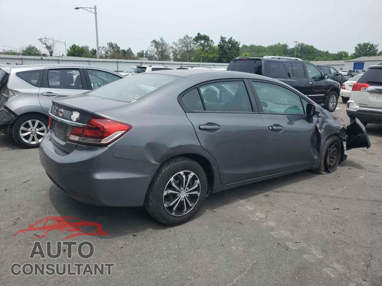 HONDA CIVIC 2013 - 19XFB2F55DE293474