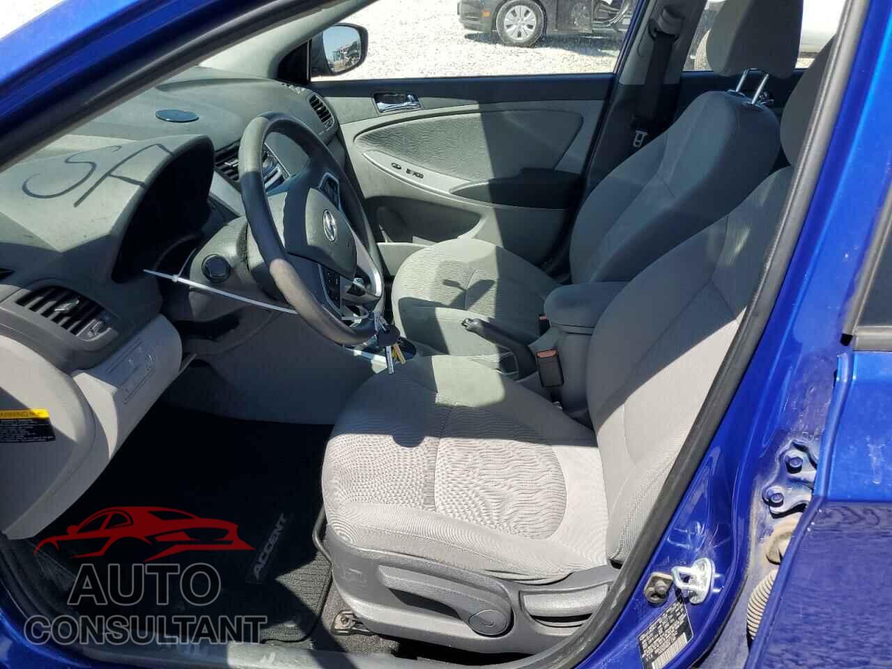 HYUNDAI ACCENT 2014 - KMHCU4AE5EU717542
