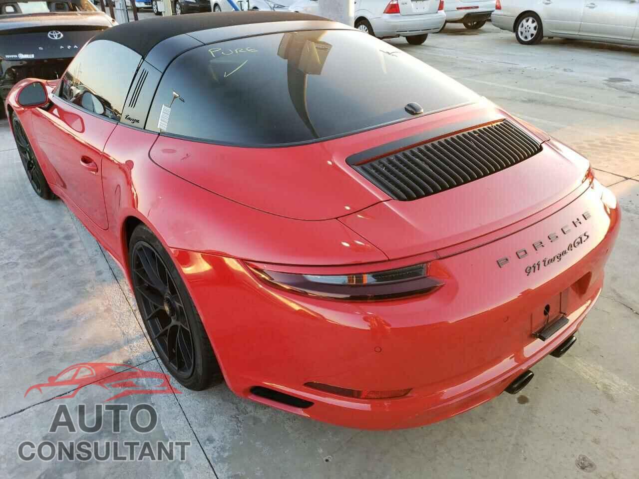 PORSCHE 911 2017 - WP0BB2A95HS136975