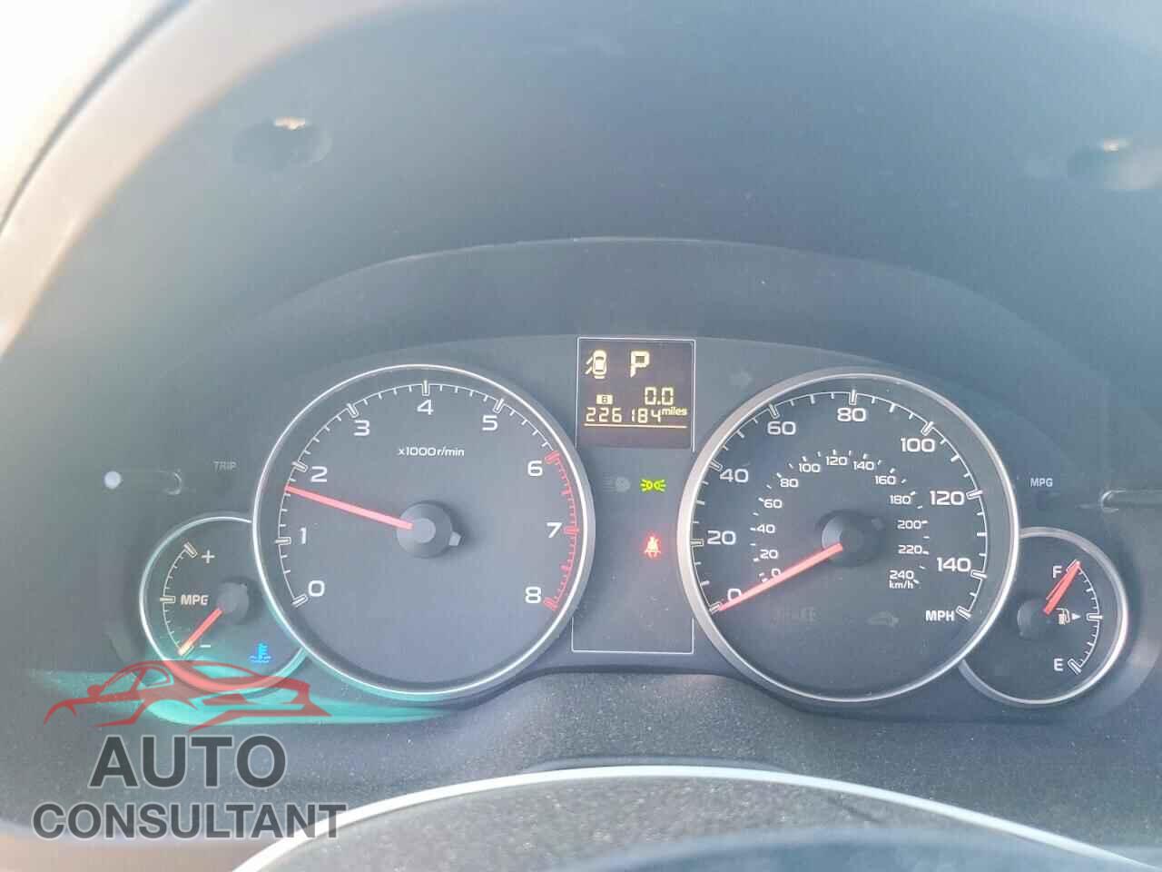 SUBARU OUTBACK 2014 - 4S4BRBCC0E3204332