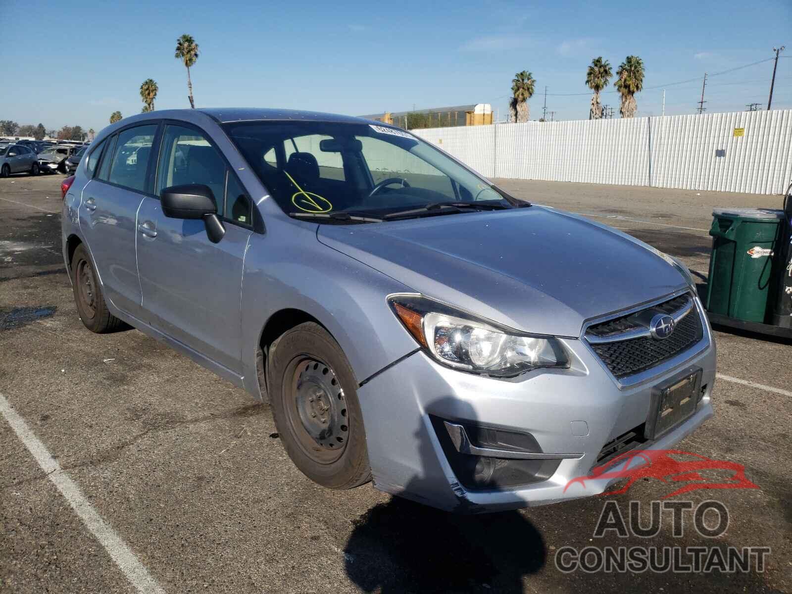 SUBARU IMPREZA 2016 - JF1GPAA66G8249598