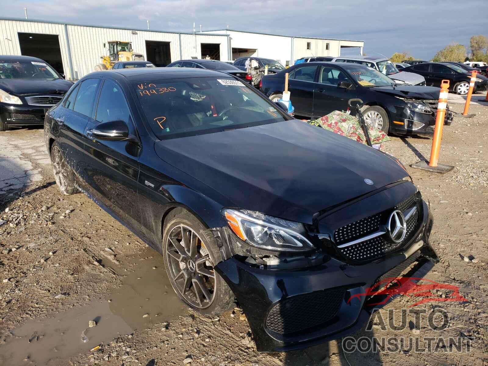 MERCEDES-BENZ C-CLASS 2017 - 55SWF6EB6HU199380