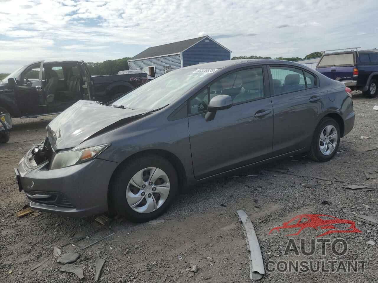 HONDA CIVIC 2013 - 2HGFB2F5XDH583019