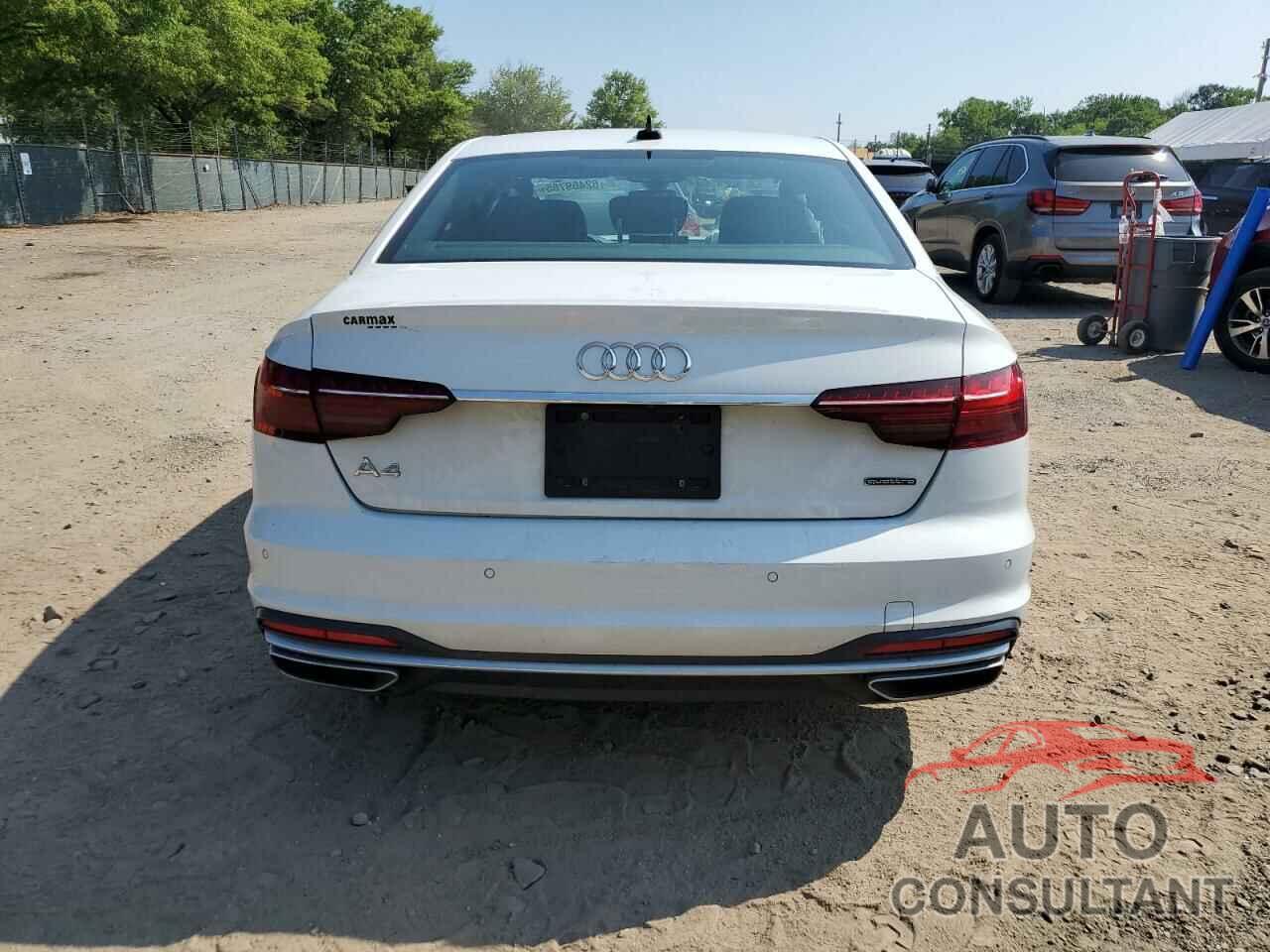 AUDI A4 2022 - WAUEAAF40NN011607