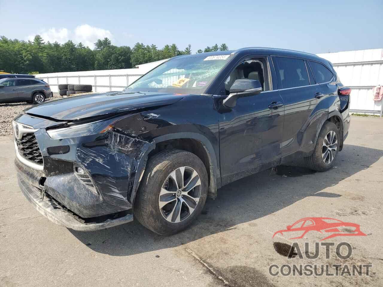 TOYOTA HIGHLANDER 2021 - 5TDGZRBH8MS532112