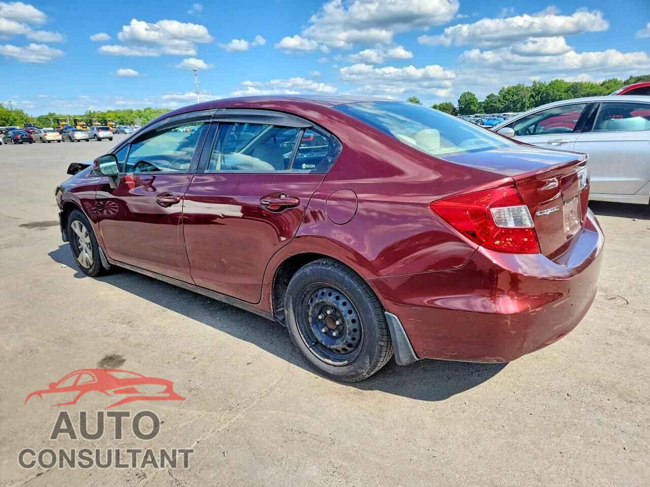 HONDA CIVIC 2012 - 19XFB2F52CE317664