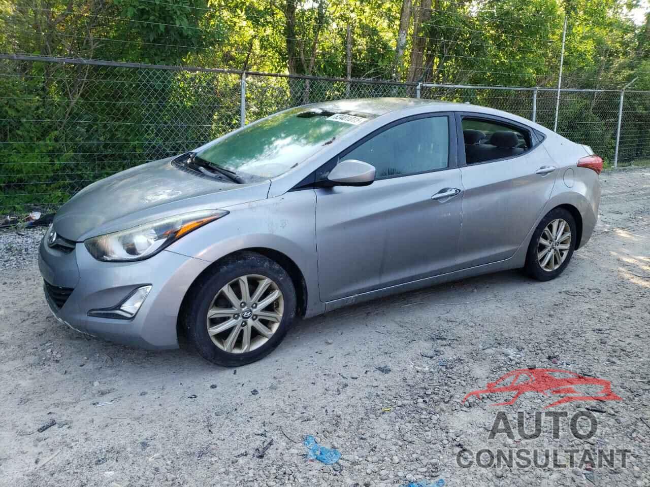 HYUNDAI ELANTRA 2014 - KMHDH4AE6EU155904