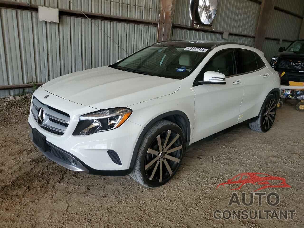 MERCEDES-BENZ GLA-CLASS 2016 - WDCTG4EB2GJ209376