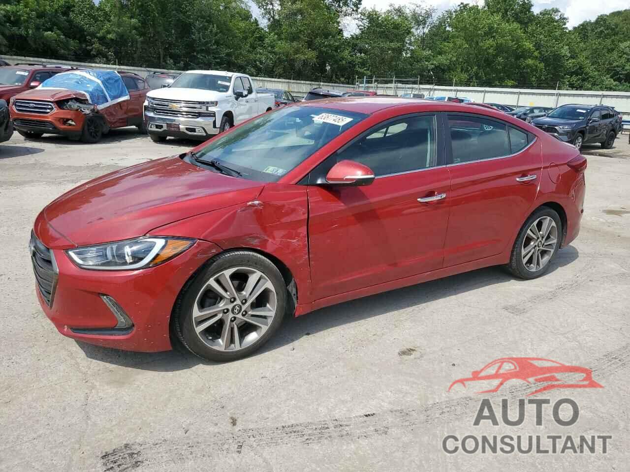 HYUNDAI ELANTRA 2017 - 5NPD84LFXHH034270