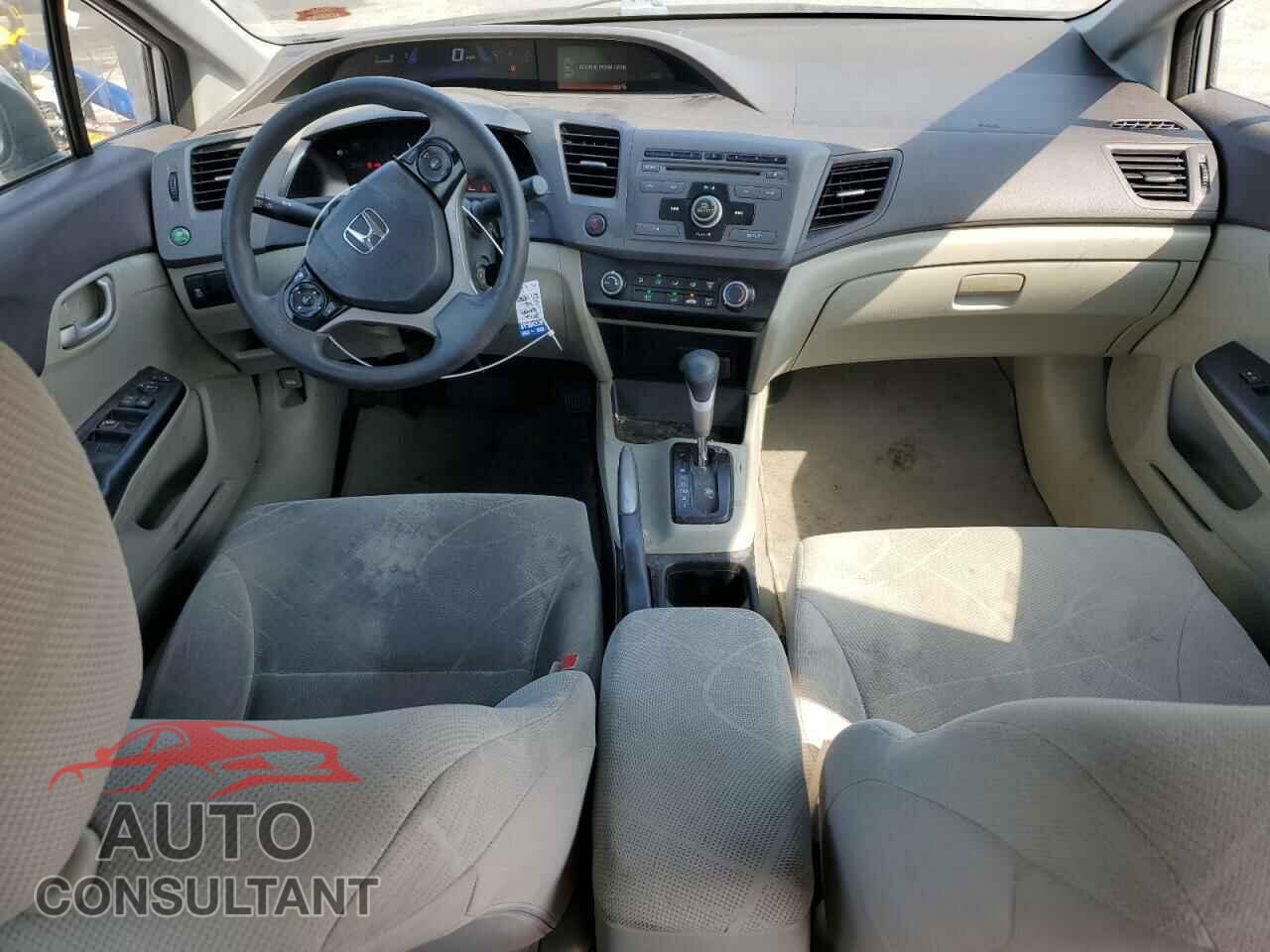 HONDA CIVIC 2012 - 2HGFB2F5XCH592303