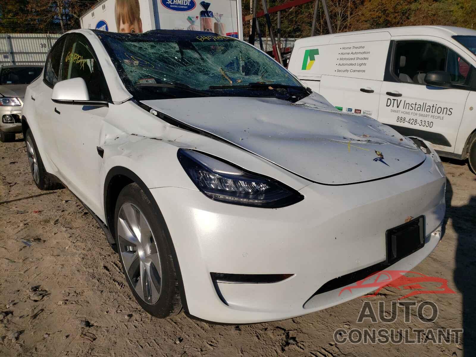 TESLA MODEL Y 2021 - 5YJYGDED7MF107605