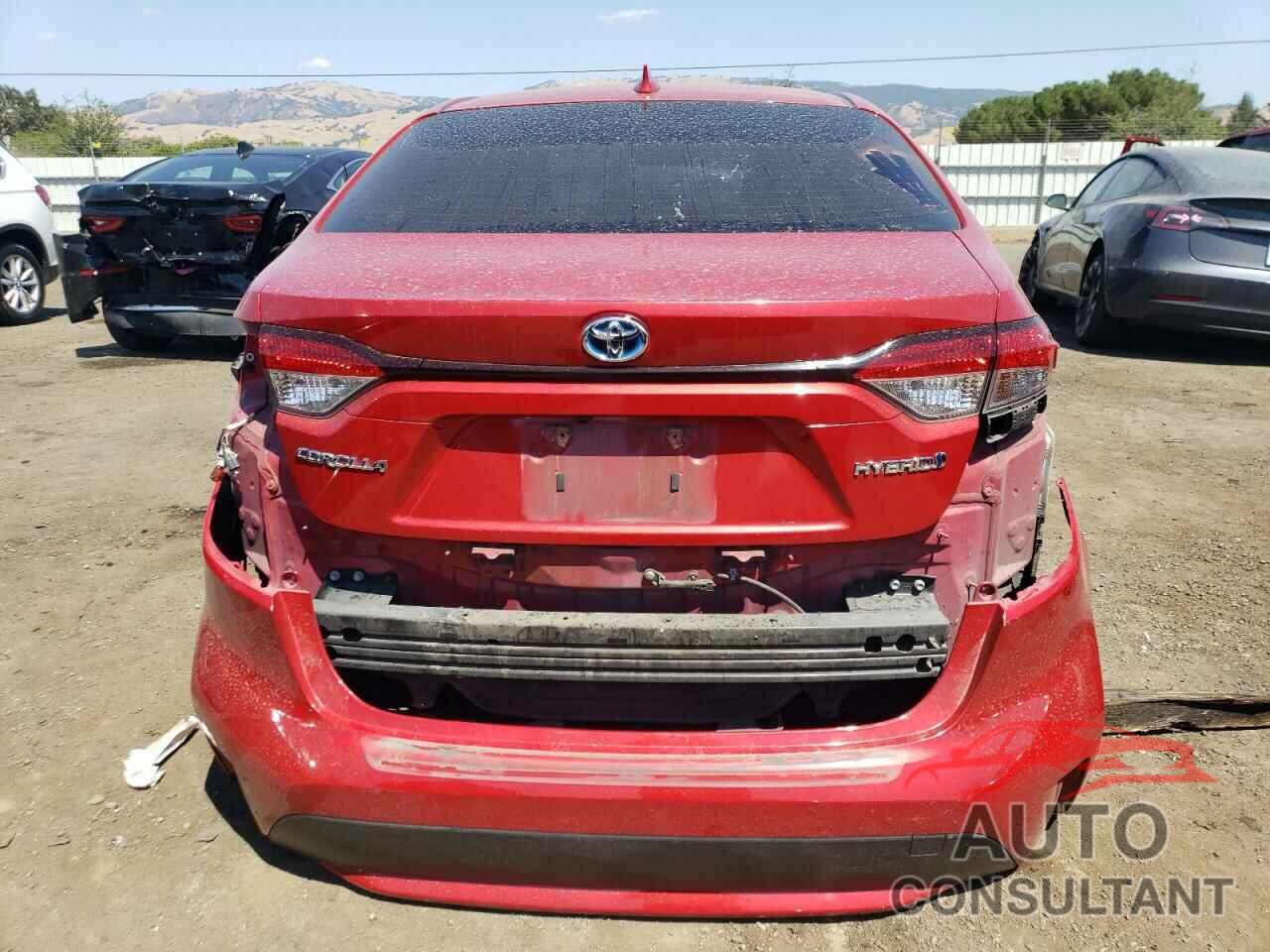 TOYOTA COROLLA 2021 - JTDEAMDE5MJ016372