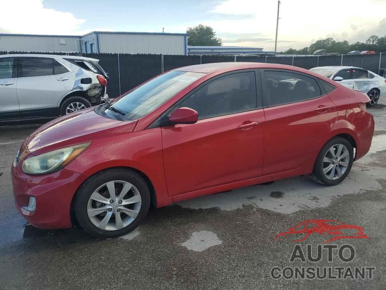 HYUNDAI ACCENT 2013 - KMHCU4AE1DU395951