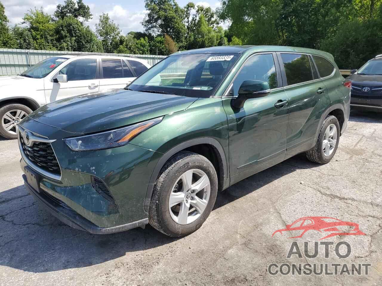 TOYOTA HIGHLANDER 2023 - 5TDKDRAH7PS509063