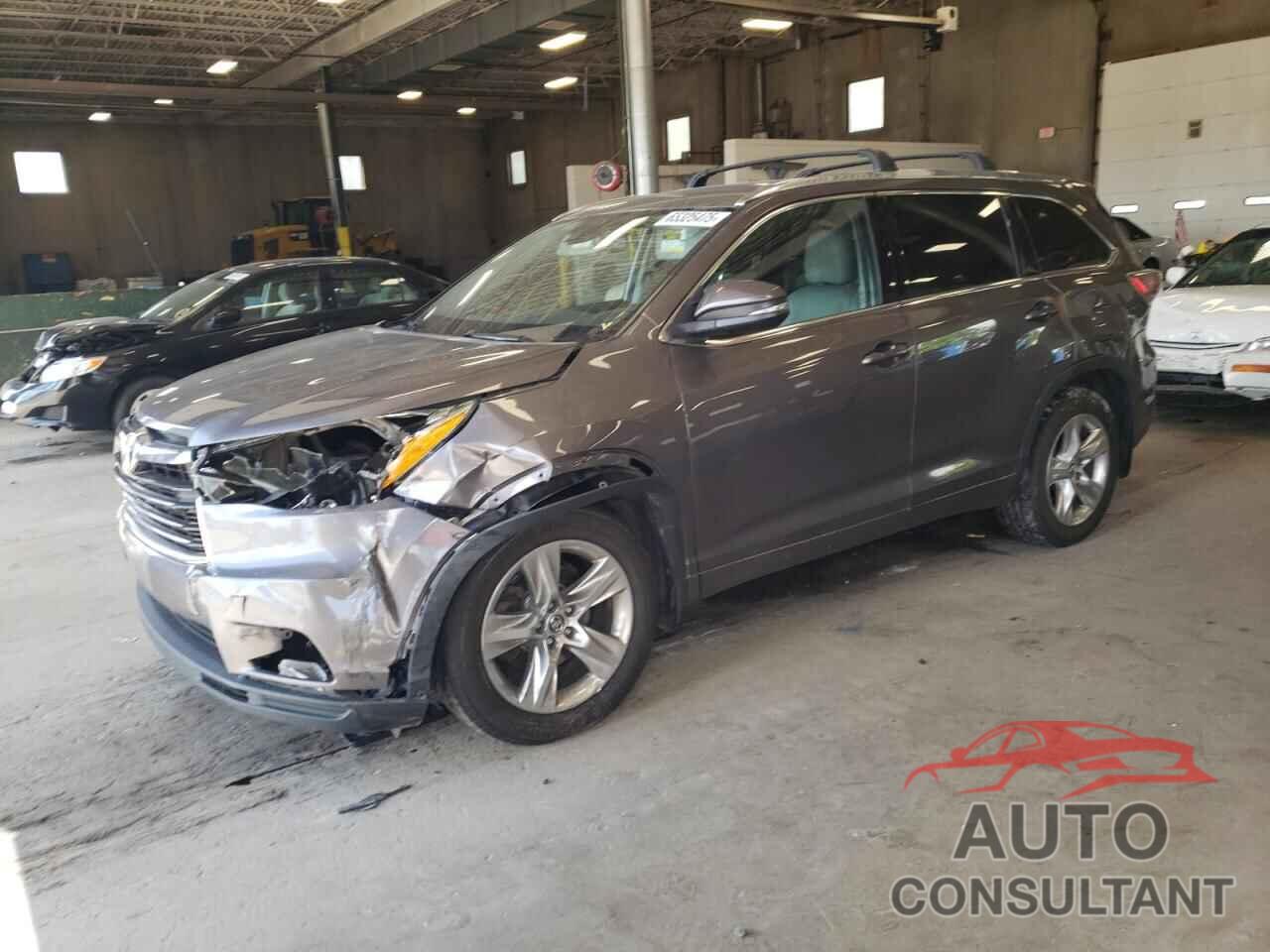 TOYOTA HIGHLANDER 2016 - 5TDDKRFH8GS240515