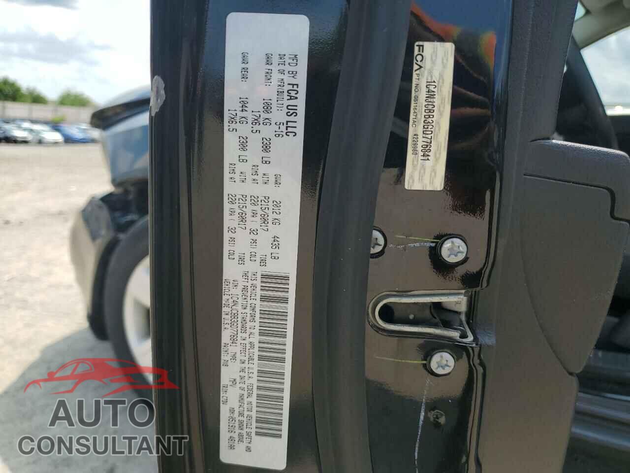 JEEP COMPASS 2016 - 1C4NJCBB3GD776841