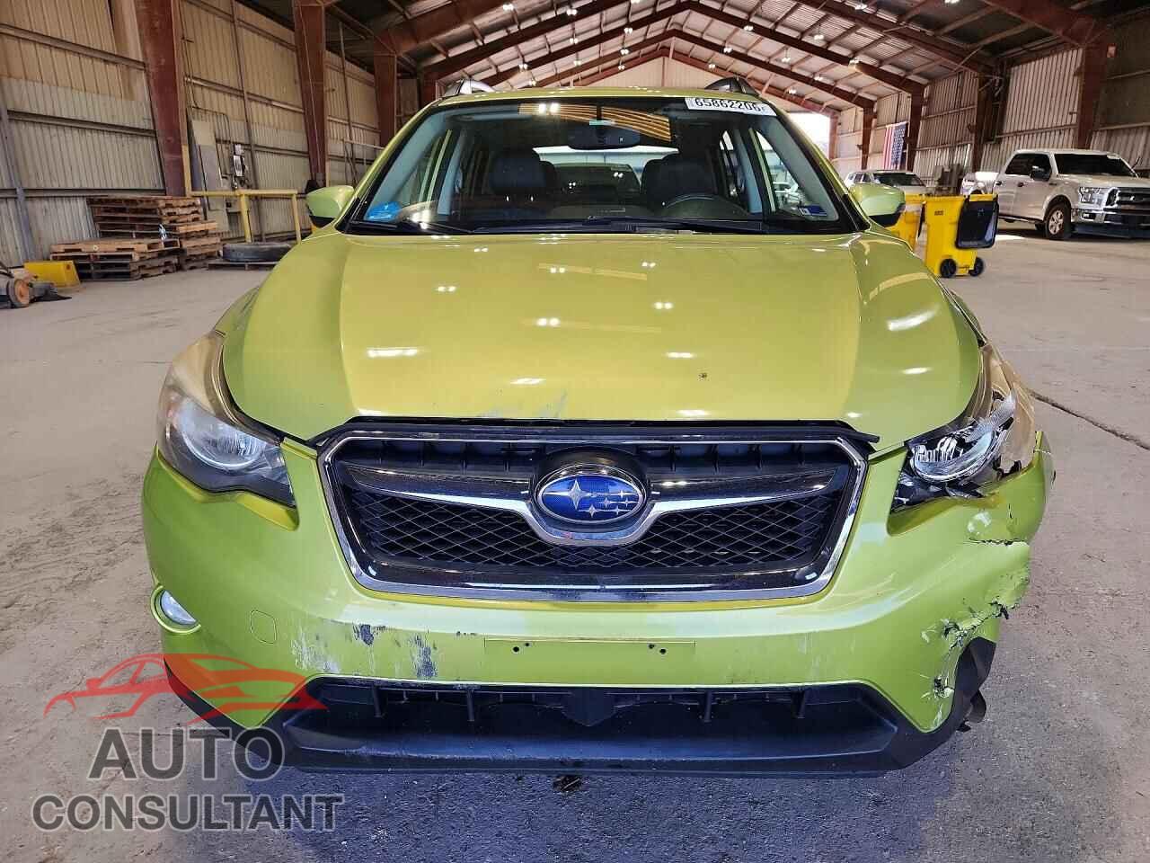 SUBARU XV 2015 - JF2GPBPC1FH256293