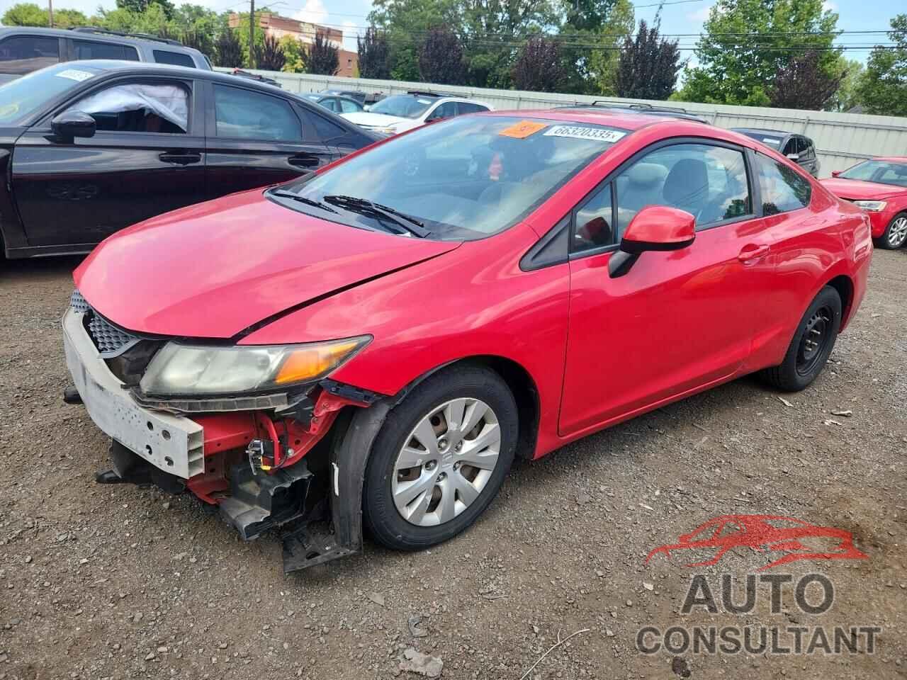 HONDA CIVIC 2012 - 2HGFG3B53CH510828
