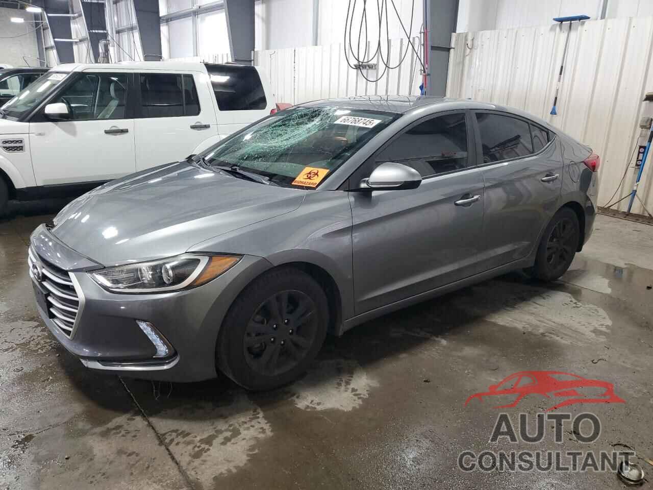 HYUNDAI ELANTRA 2018 - KMHD84LF9JU633376