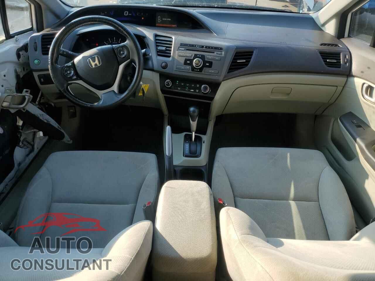 HONDA CIVIC 2012 - 19XFB2F54CE018113